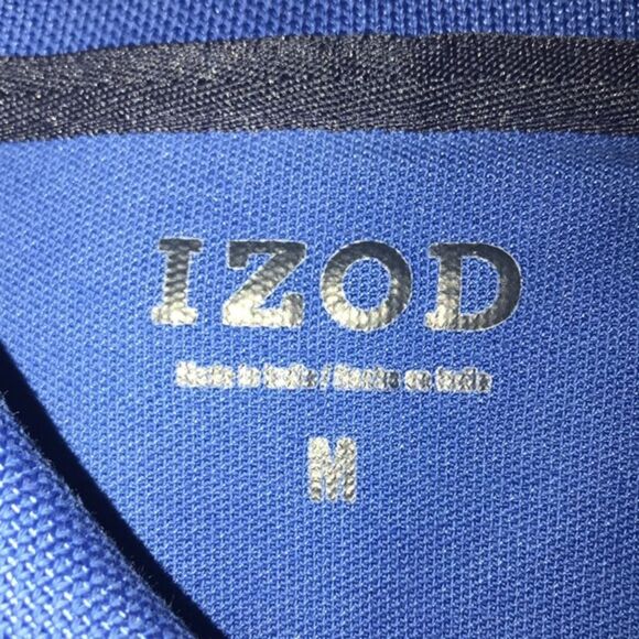 IZOD Royal Blue Polo Style w/Black Logo - Picture 7 of 11